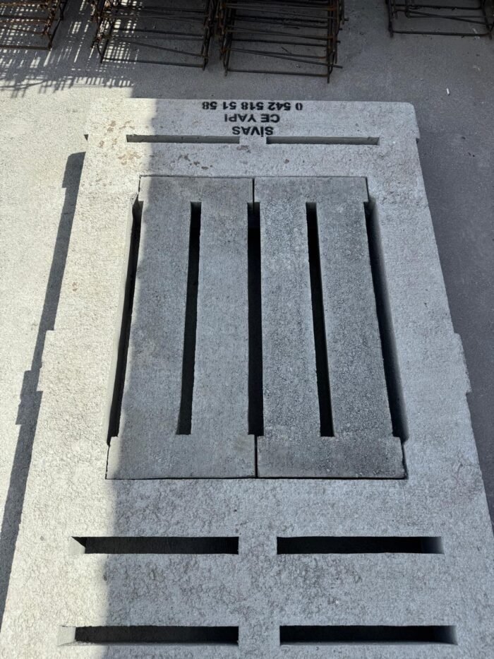 beton ahır ızgarası kapaklı